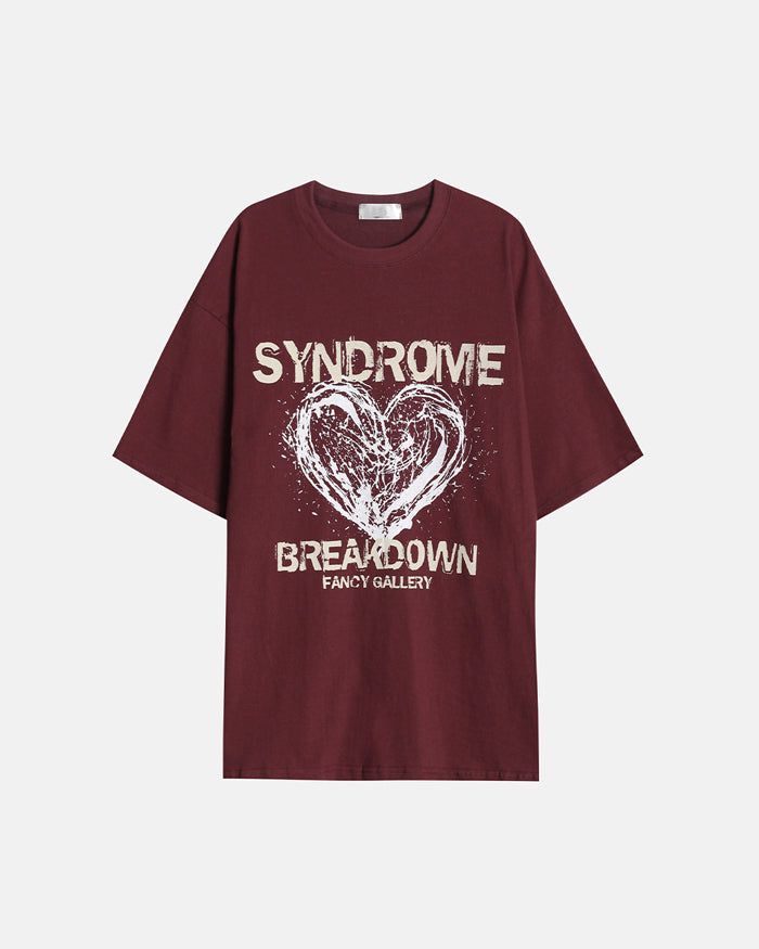 (UNISEX) Heart Syndrome Over Tee