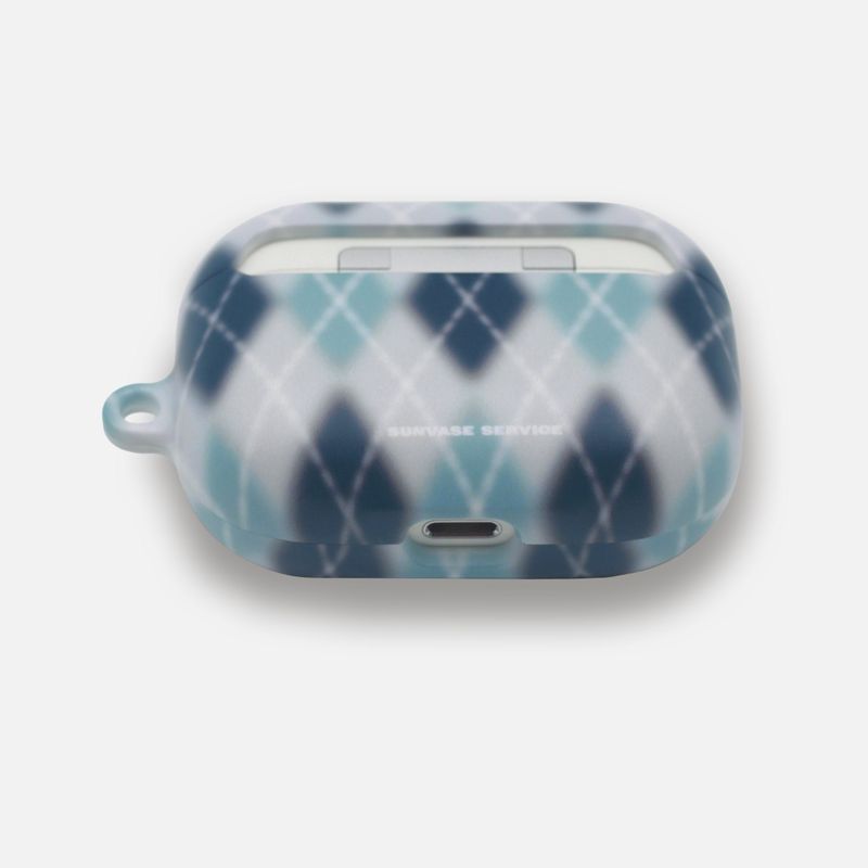 ARGYLE BLUR CASE_MISTY BLUE (airpods)