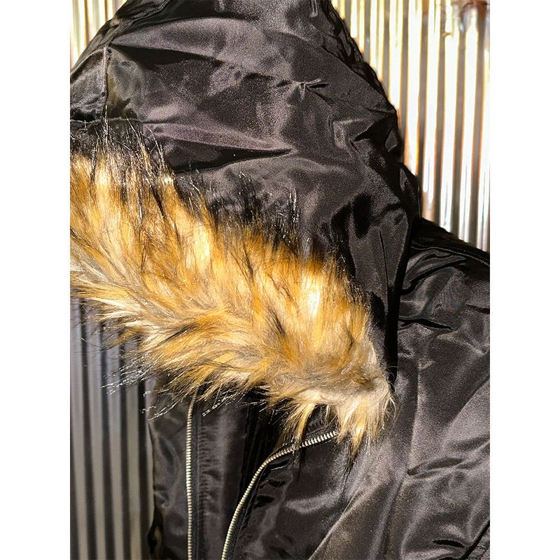[F/W] Real fur ma-1padding jumper(3color)