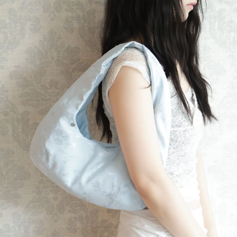 Small baseball bag_dreamy blue