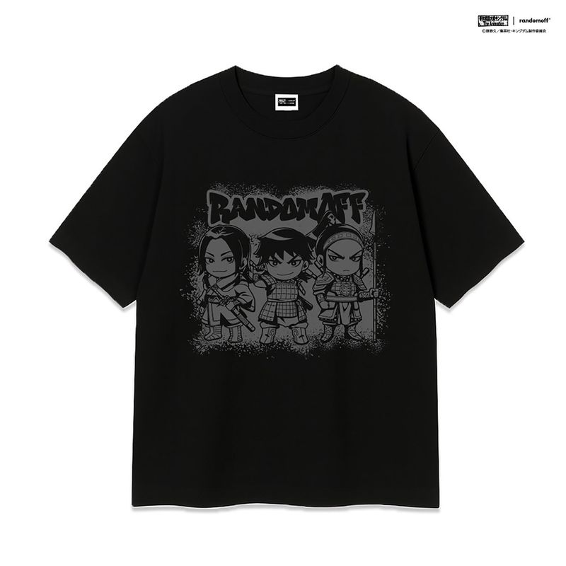 RANDOMOFF（ランダムオフ）の「グラフィティ キャラクターズ Tシャツ［ブラック］（トップス）」
