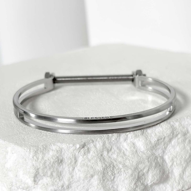BLESSED BULLET（ブレスドブレット）の「ss-ML reversible clamp blangle_N silver（Accessories）」