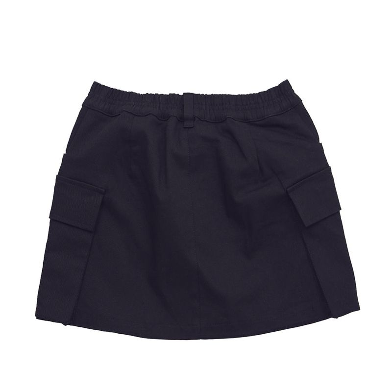 cargo mini-skirt_bk