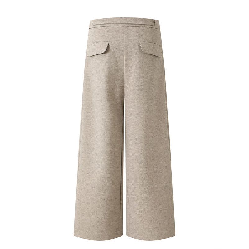Alden Belted Wide Trousers