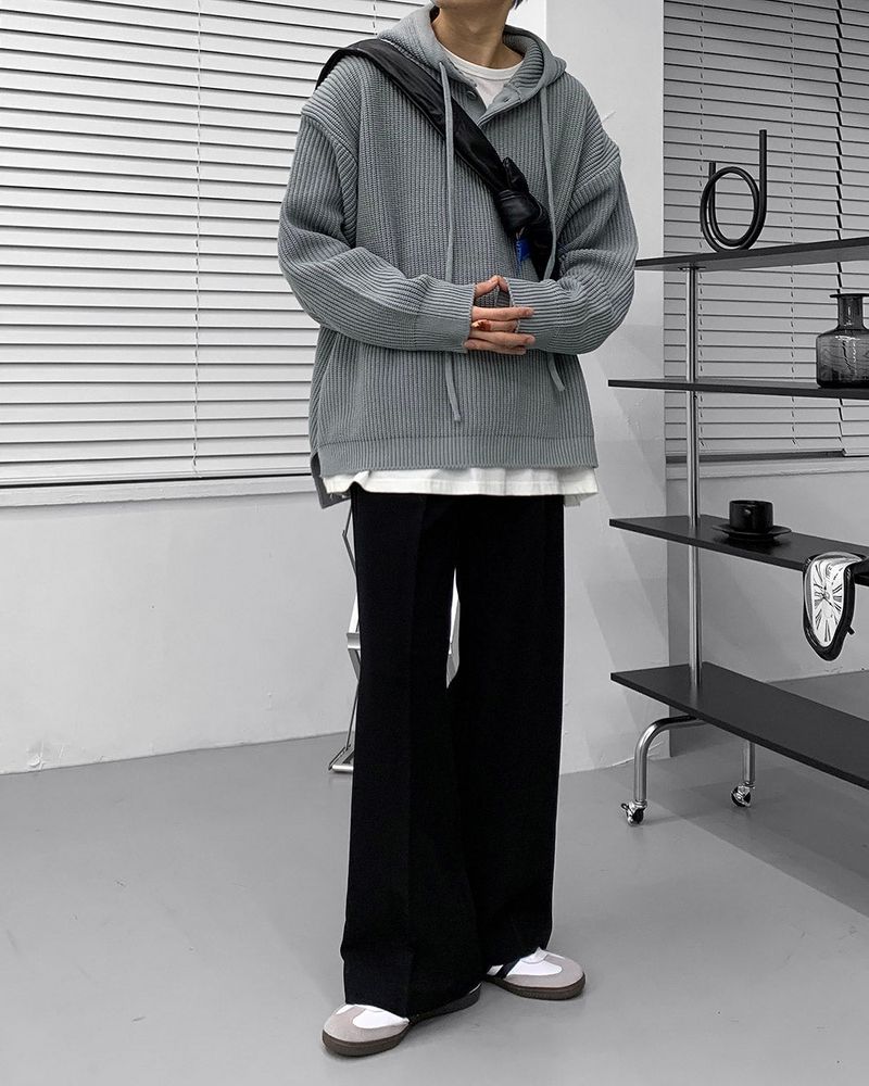 90's Meredith Twotuck Wide Slacks (3 colors)