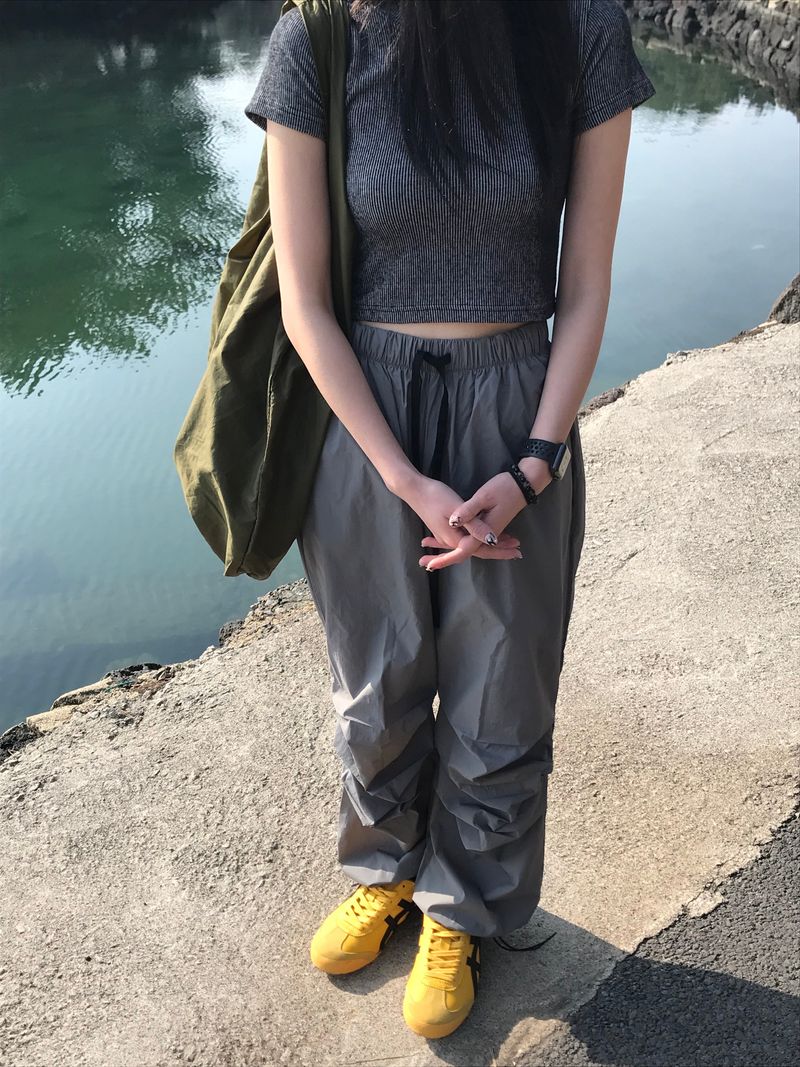 Accordion two-way cargo pants 