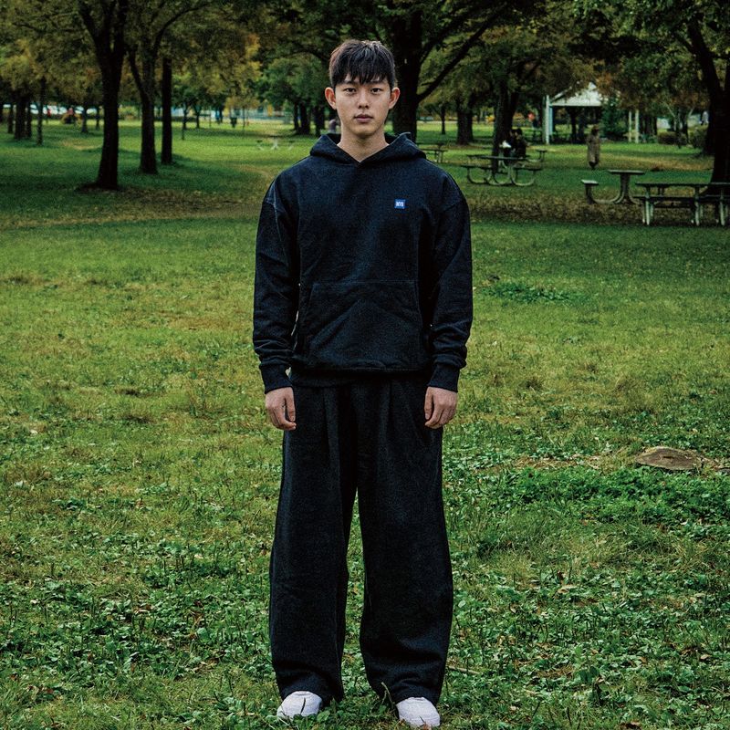 MAVRK（マーベリック）の「MVR HEART LOGO WIDE SWEAT PANTS BLACK（Pants）」
