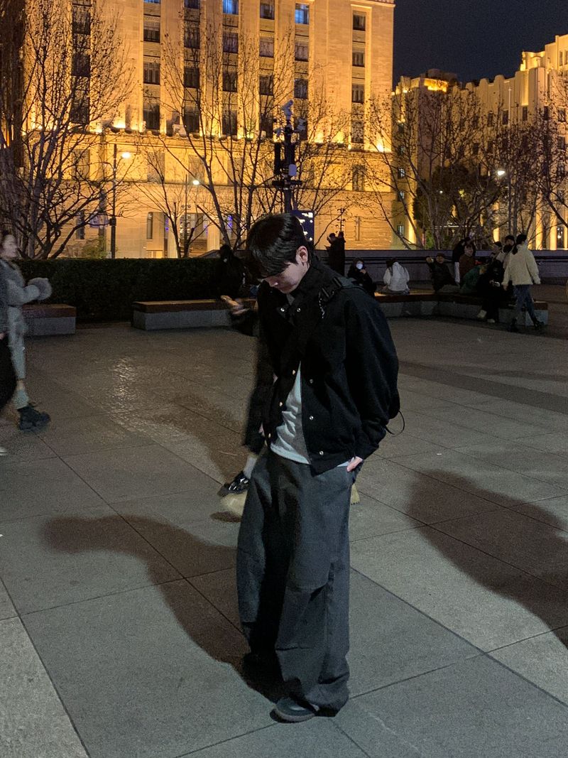  80's snap hunting jacket