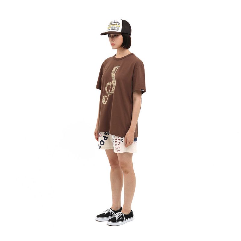 SAFETY LOGO MESH CAP (BROWN)
