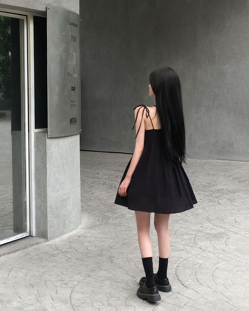 [MADE] Angel, mini strap dress