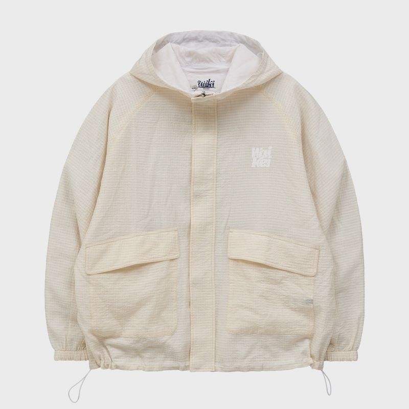 Reversible Check Windbreaker