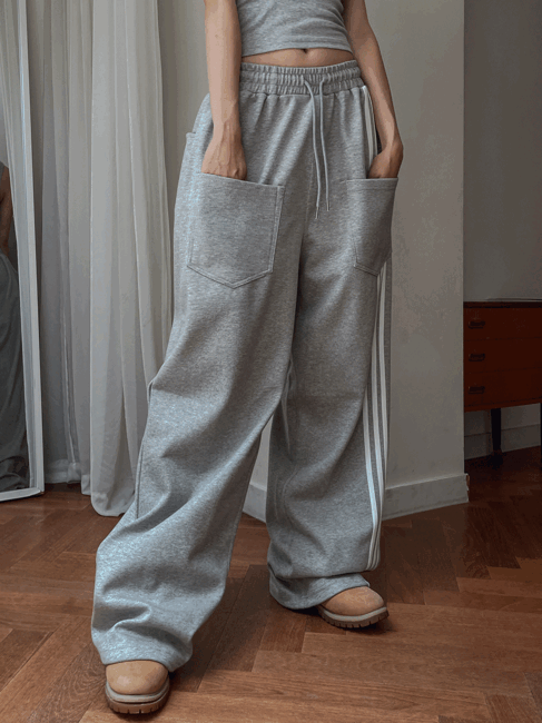 ULAN(ユレン)の「reverse pott track wide training pants(Pants)」