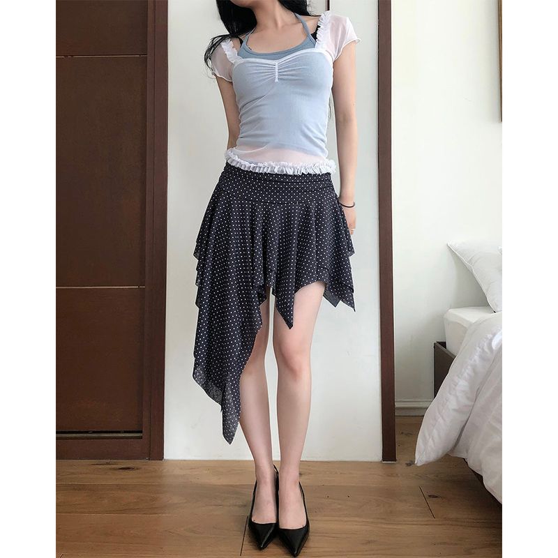 Dot Drop Skirt