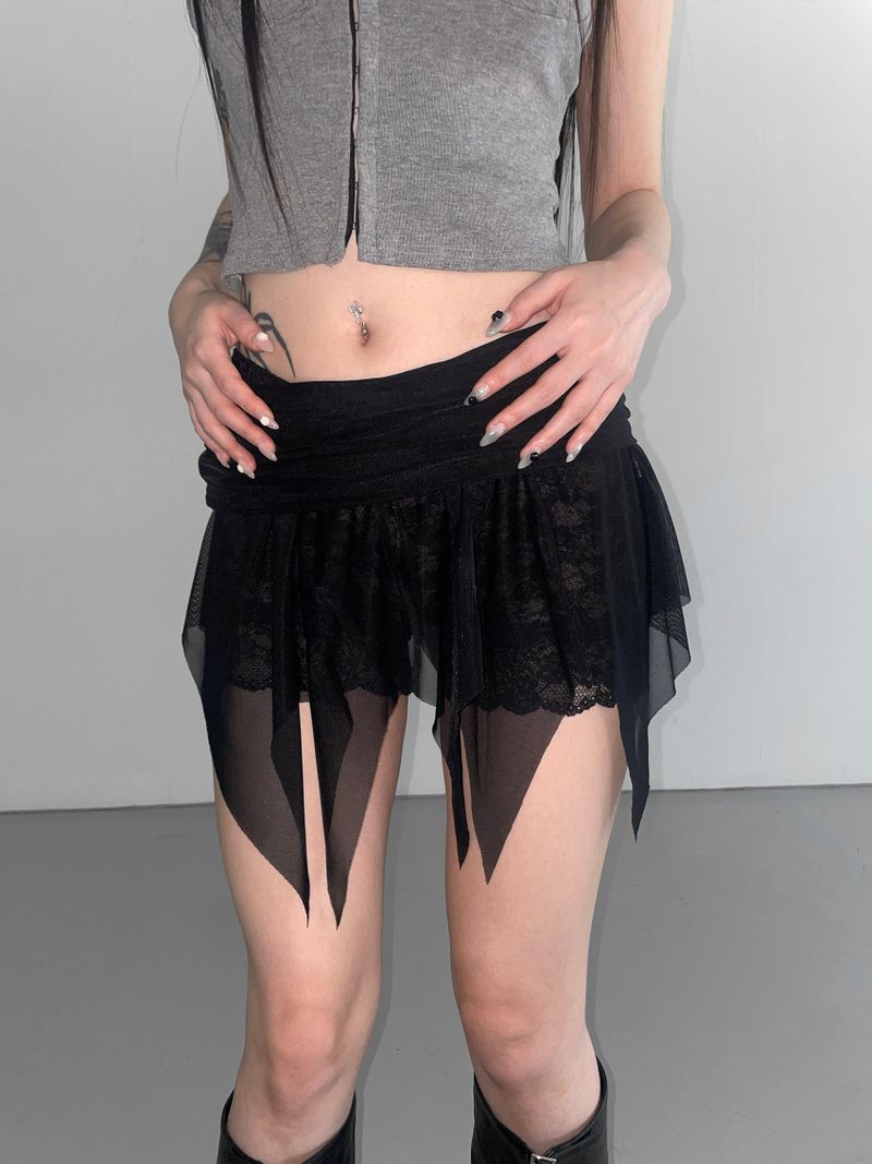 flip mesh layered sk(3 color)