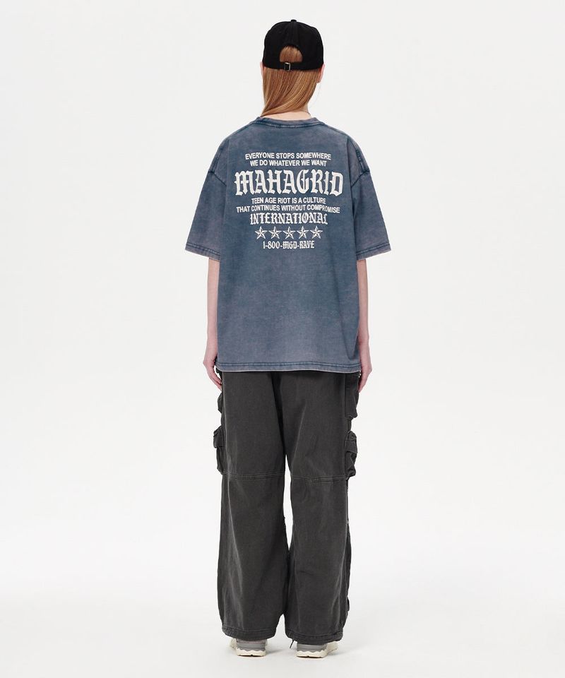 WASHED INTERNATIONAL TEE
