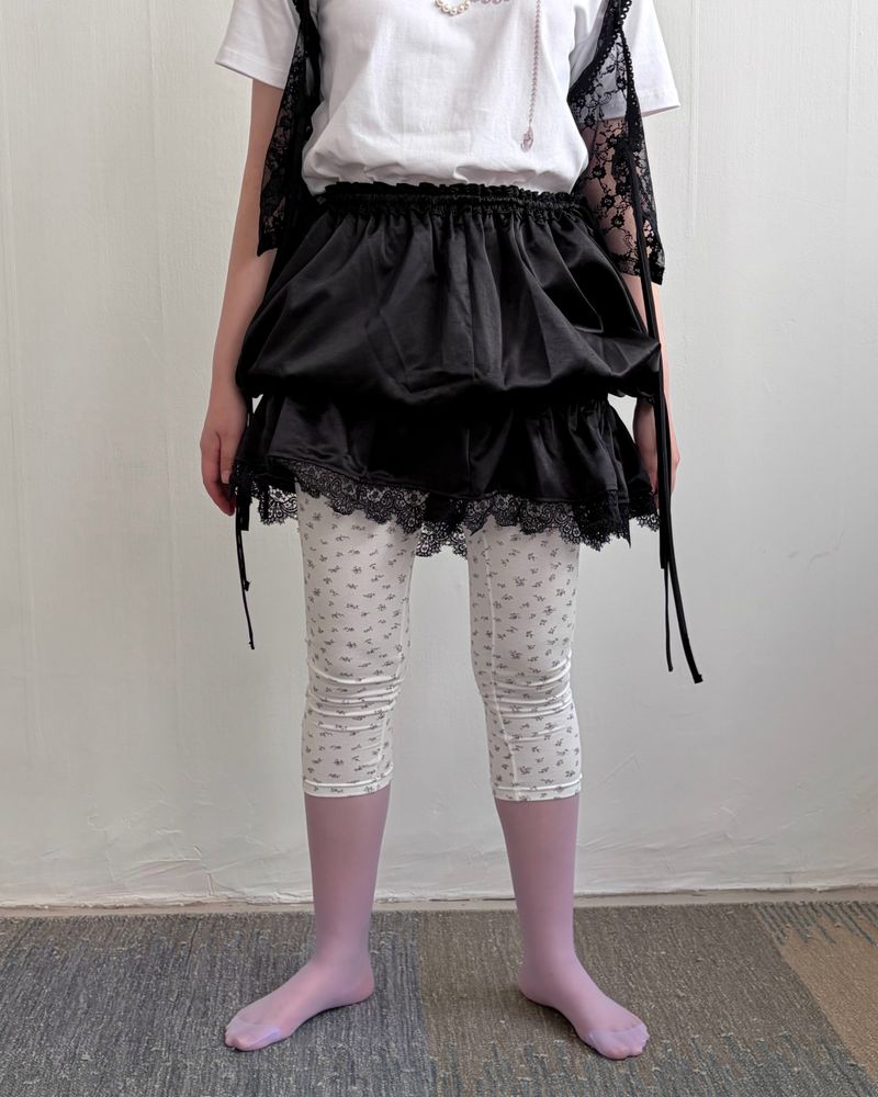 Nostalgic Satin Skirt