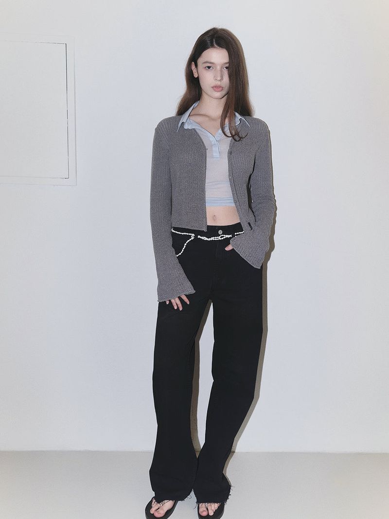 Sheer Sunblock Cardigan_Grey