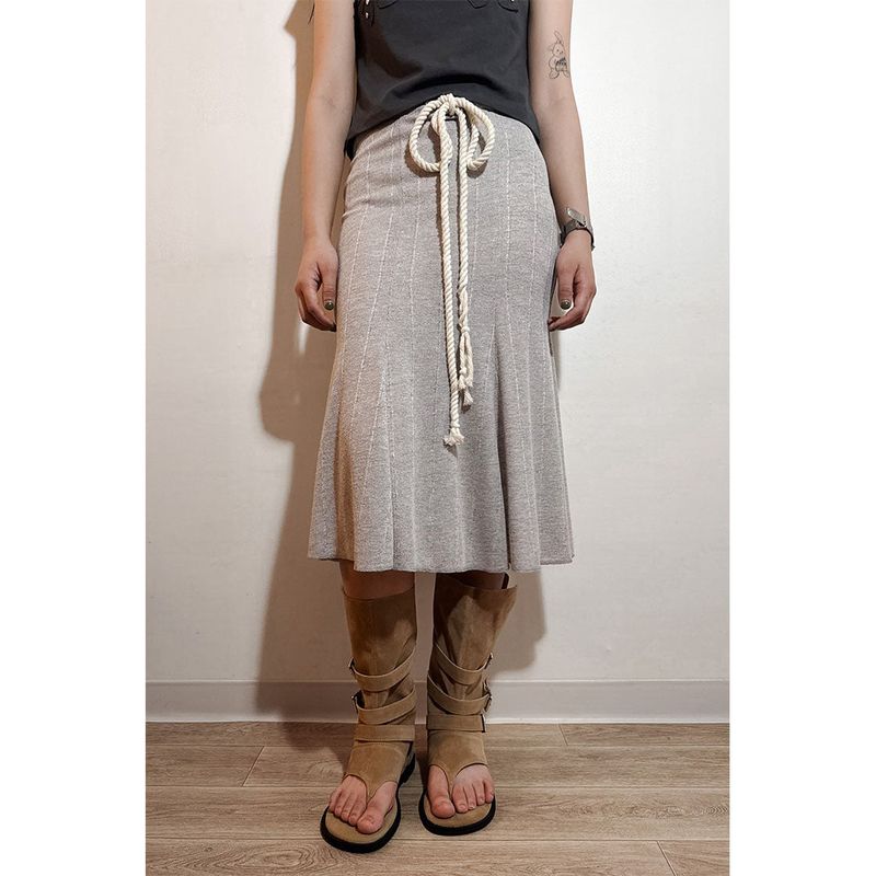 ROPE FLARE SKIRT