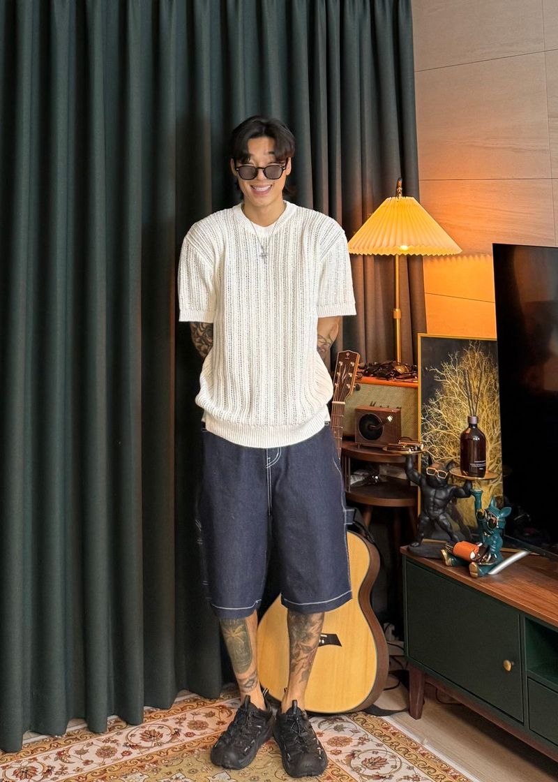 Men's Boucle Round Knit 9COLOR