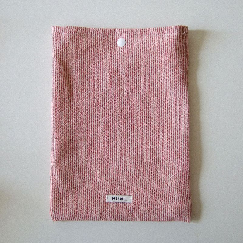 Book stripe button pocket(2type)