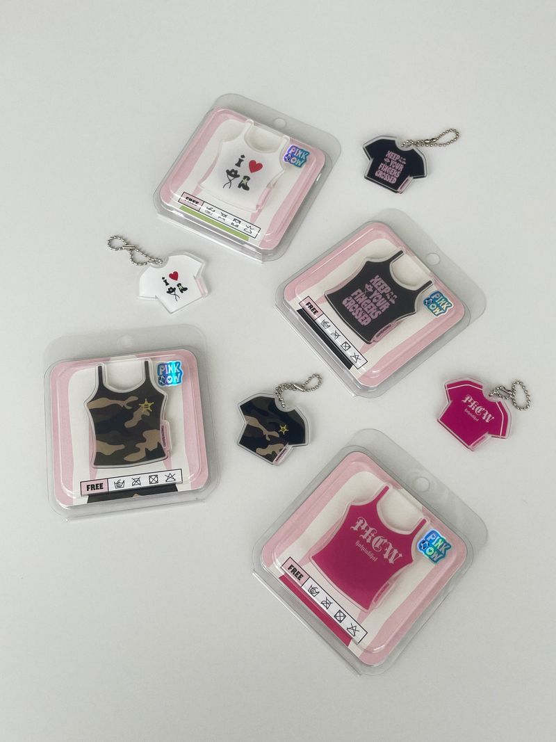 【MADE】 summer T-keyring (1pcs/4design)