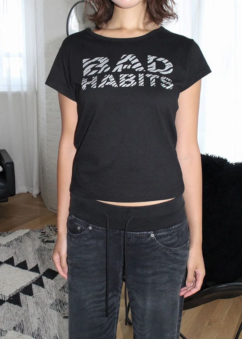 ZEBRA BAD TEE (3color)