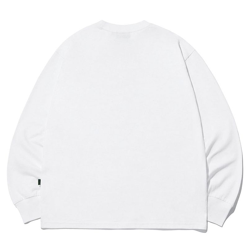 HTT Crack L/S Tee_White