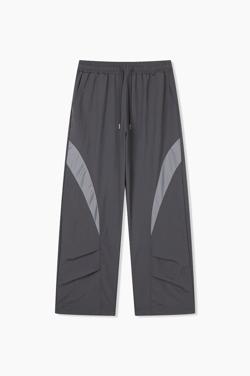Wind-cut mesh nylon pants