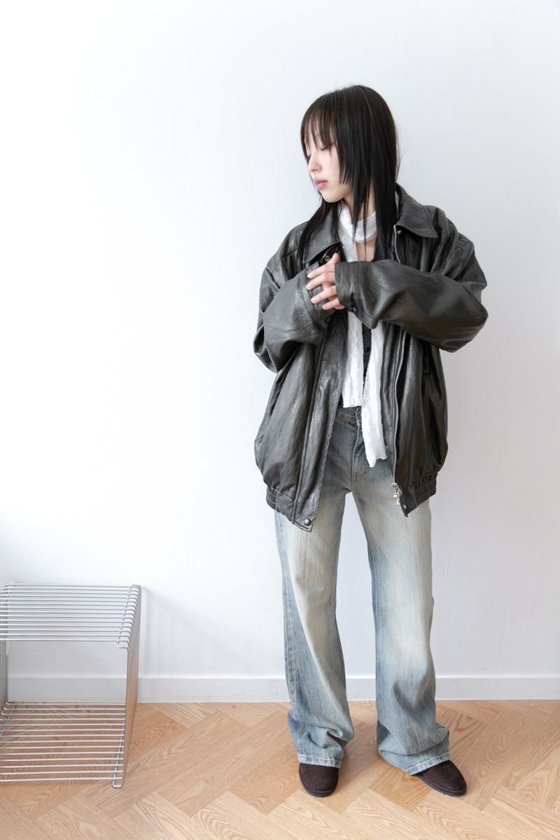 lace see-through muffler(3colors)