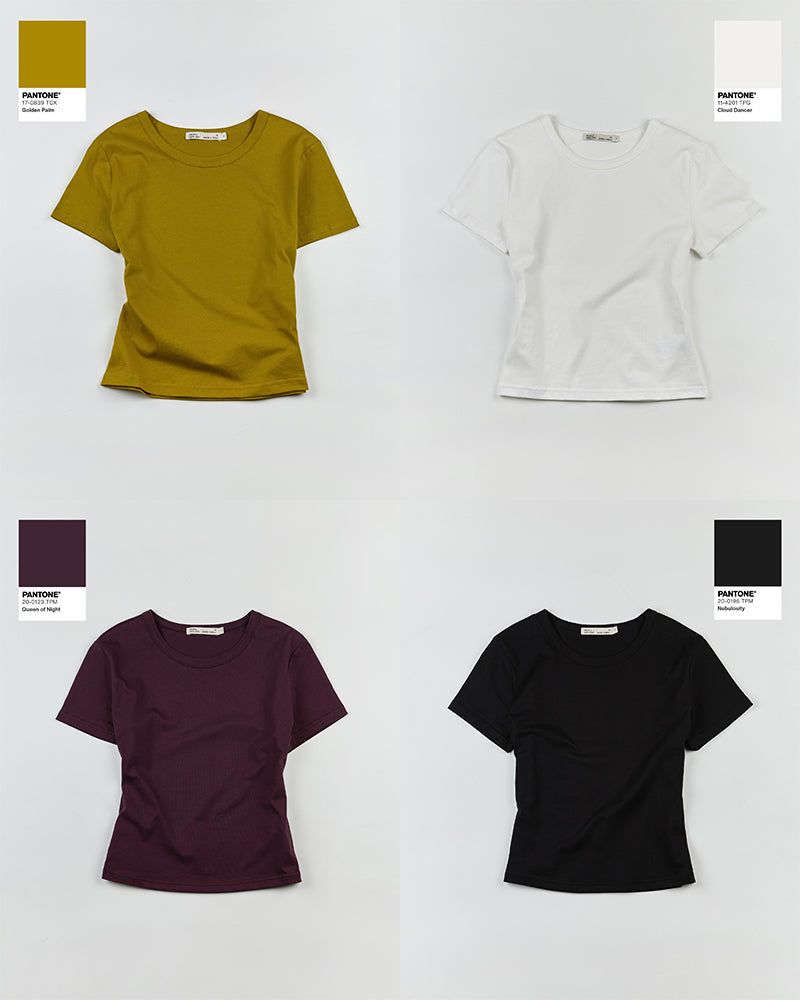 [ORIGINAL]  Basic Short Sleeve T-shirt