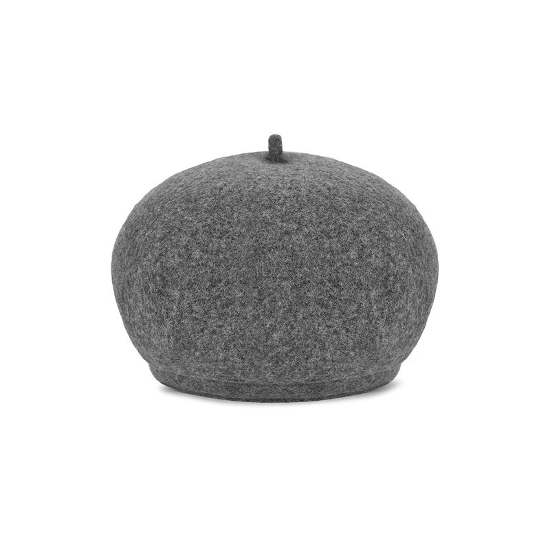 VA Stud Wool Combo Newsboy Cap / Gray