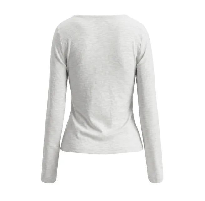 Script Drape Slim-Fit T-Shirt