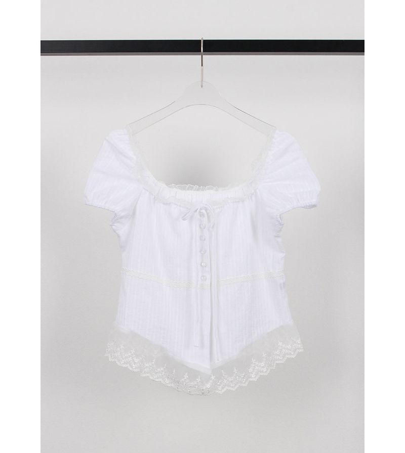 ROSY LACE BLOUSE