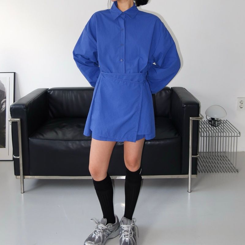 Venice Wrap Shirt - 2colors