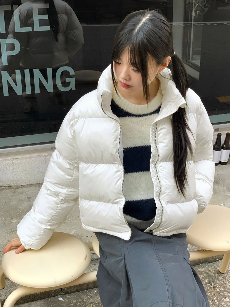 [MADE] Orson Wellon Puffer Crop Short Padding