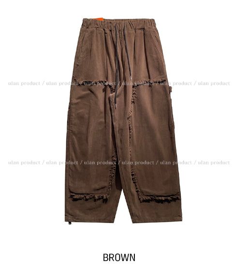 Dean peach damage double knee pants