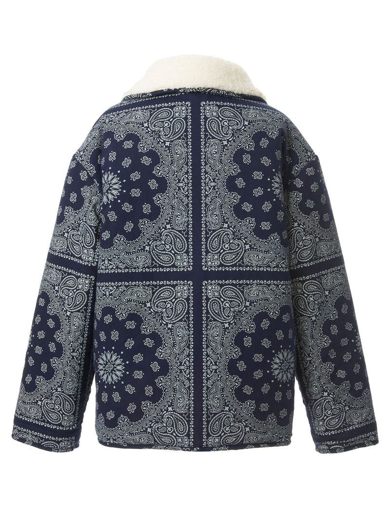 PAISELY REVERSIBLE JUMPER_NAVY