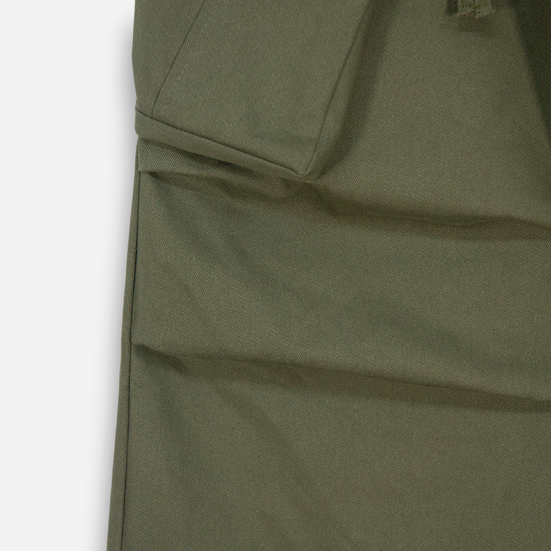 Zipper Big Cargo Cotton Pants