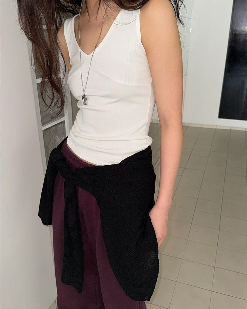 [ORIGINAL] Wheeps V-neck sleeveless