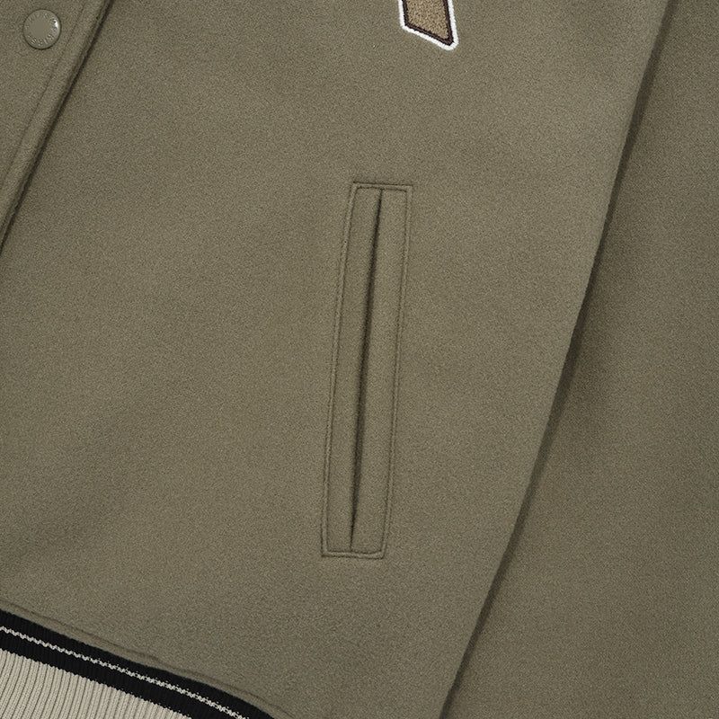 KIRSH STADIUM JACKET [KHAKI]