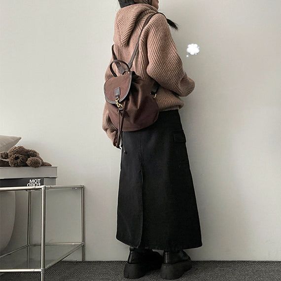 Lillets Suede Backpack