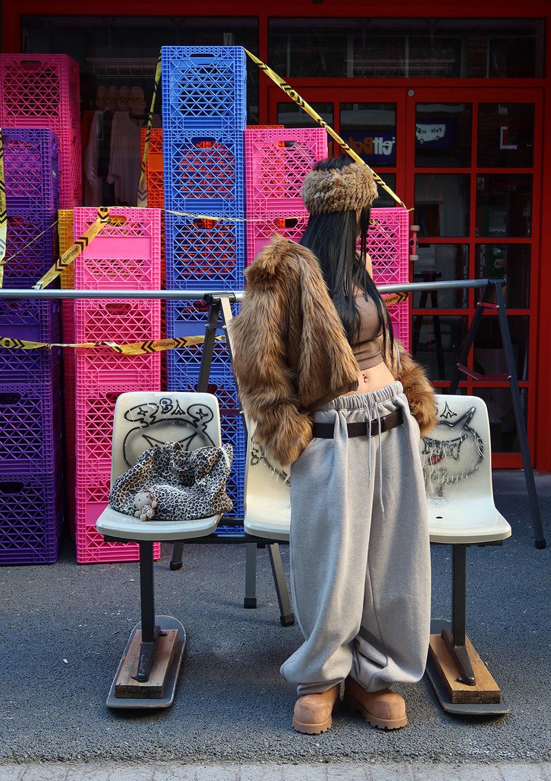 [MADE] Raccoon Kara Zip-Up Fur Jacket