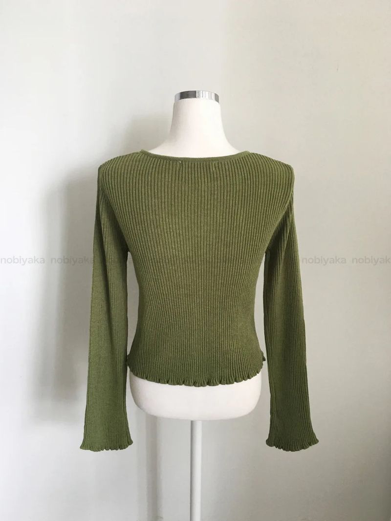 Owen frill cardigan