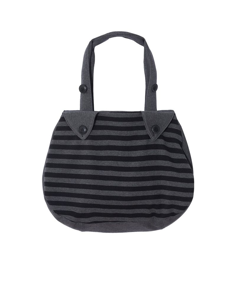 CHUBBY CAT EAR STRIPE BAG