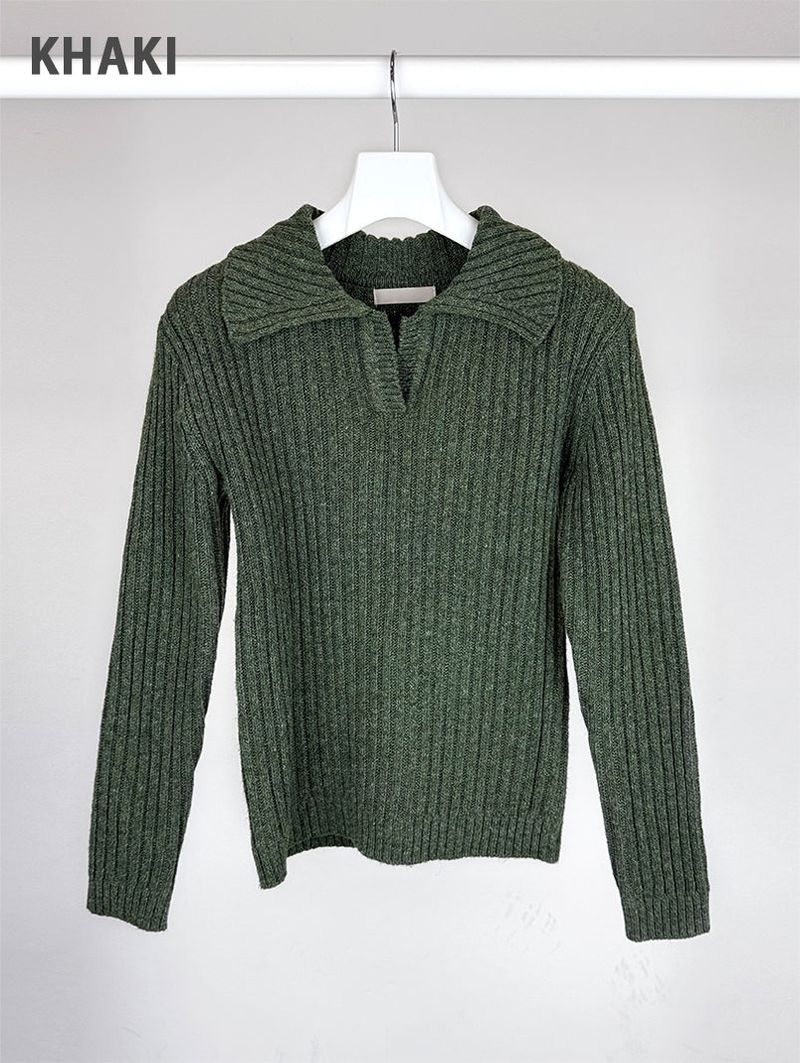 HARRY COLLAR KNIT (4C)