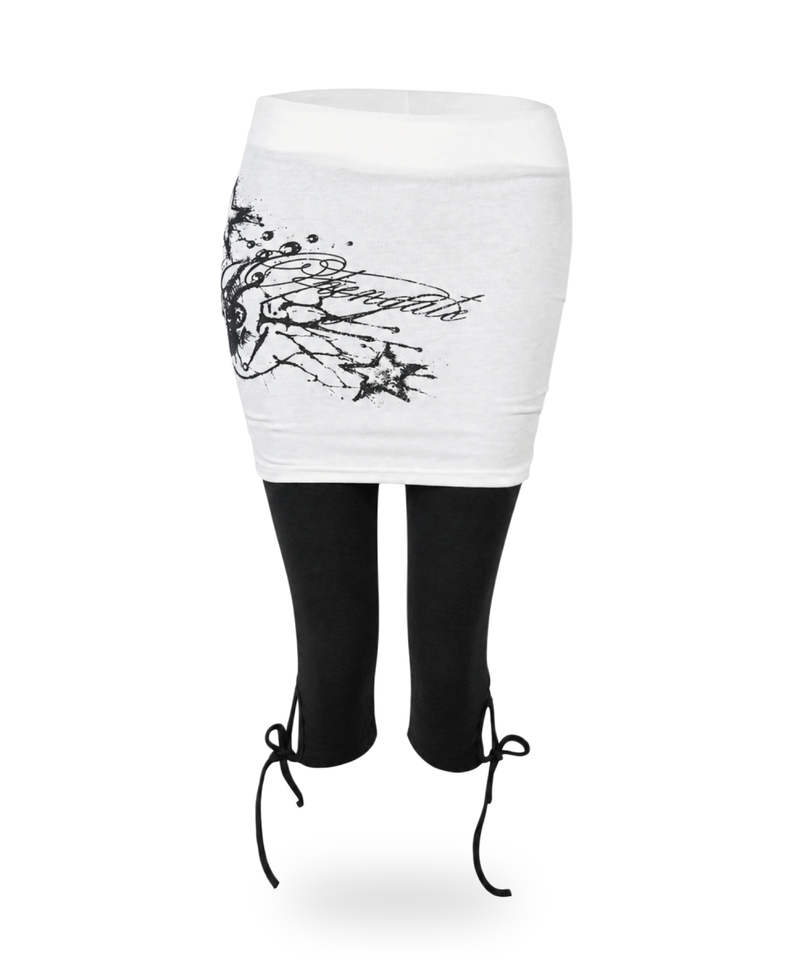 Star Graphic Layered Pants (2color)