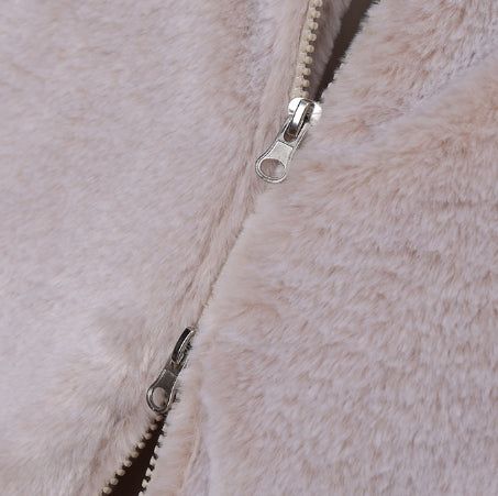 Milky Two Way Soft Fur Jacket