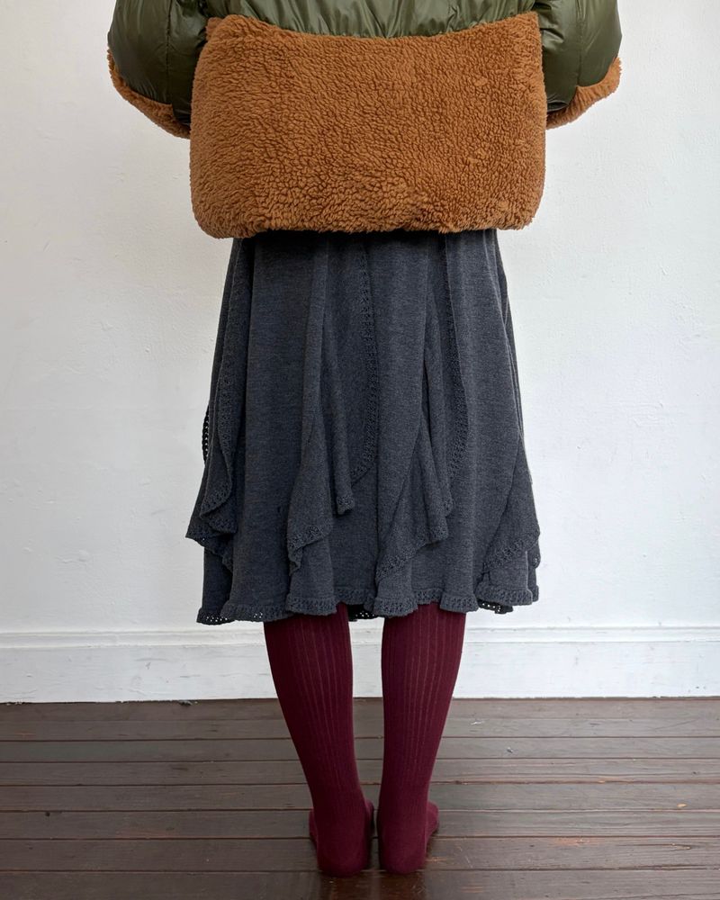 Ripple Knit Skirt