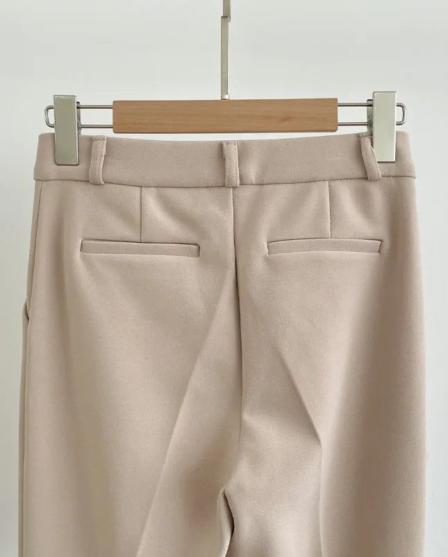 Heps Banding Span Bootcut Slacks
