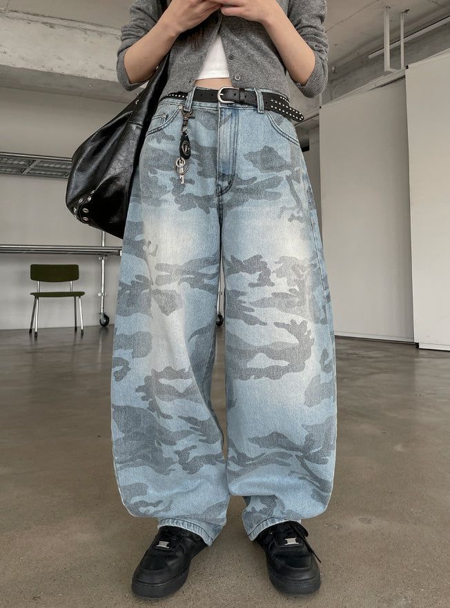 Dick Brush Camo Denim Pants